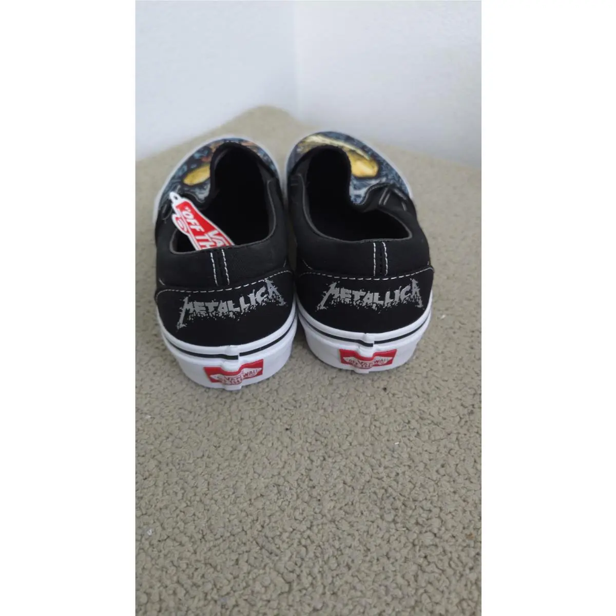 Vans shoes - VANS Slip On - Slip - VANS METALLICA PUSHHEAD - Black 2