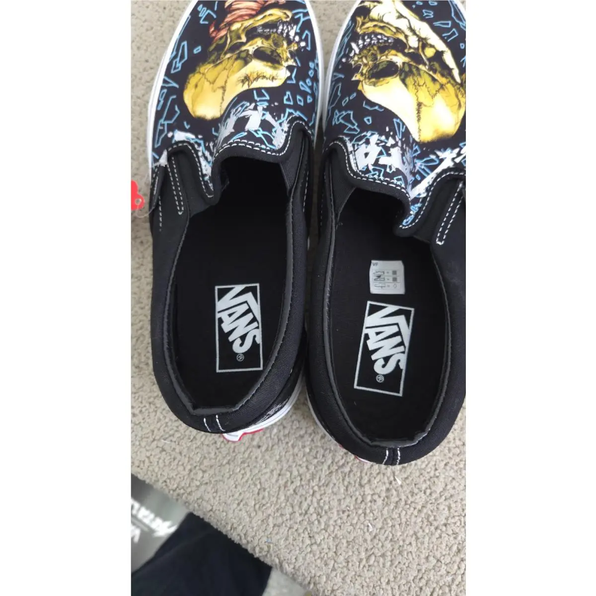 Vans shoes - VANS Slip On - Slip - VANS METALLICA PUSHHEAD - Black 6