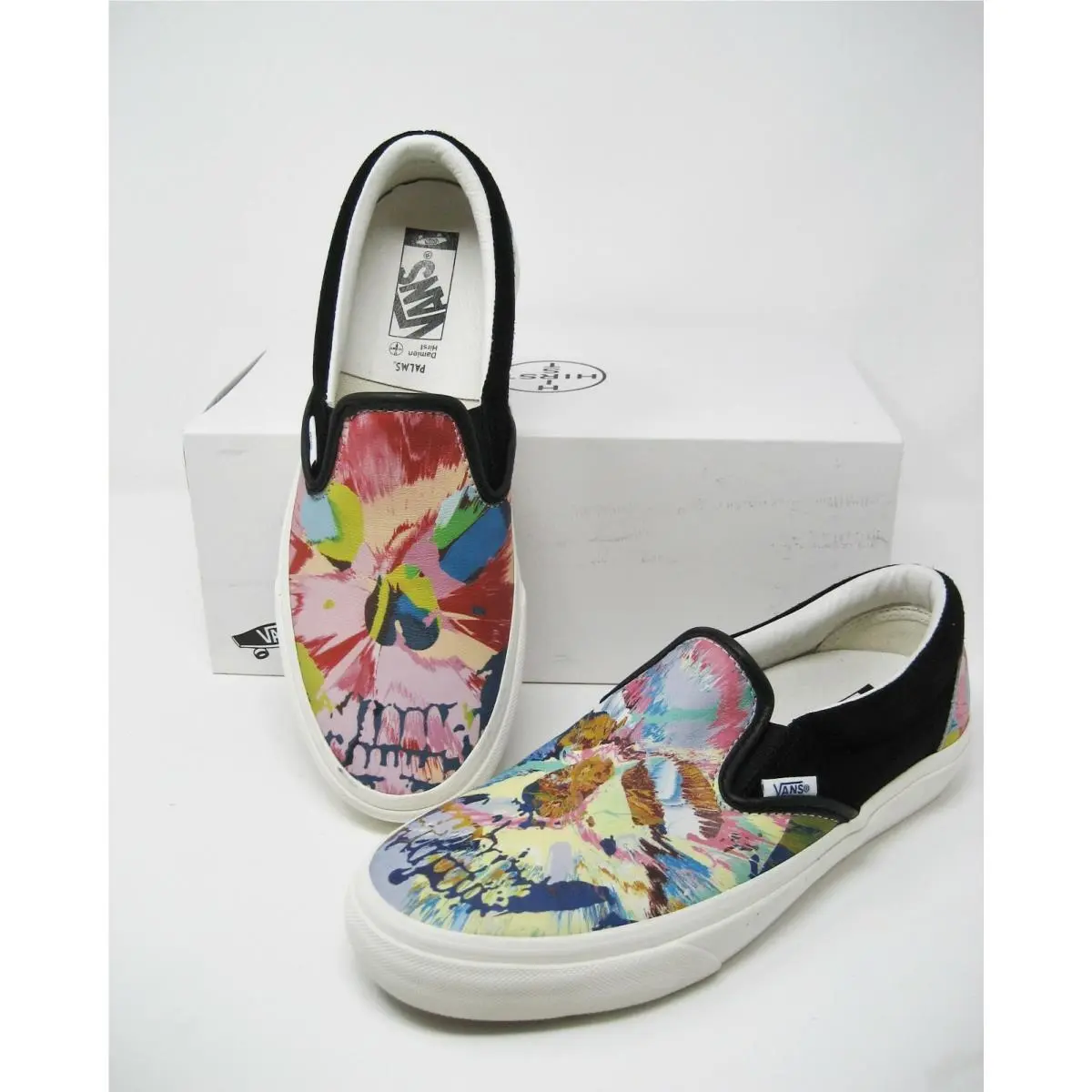 Vans shoes - Damien Hirst Splatter Skull - Damien Hirst Splatter Skull - Multicolor (UPC: 680975167306) 2