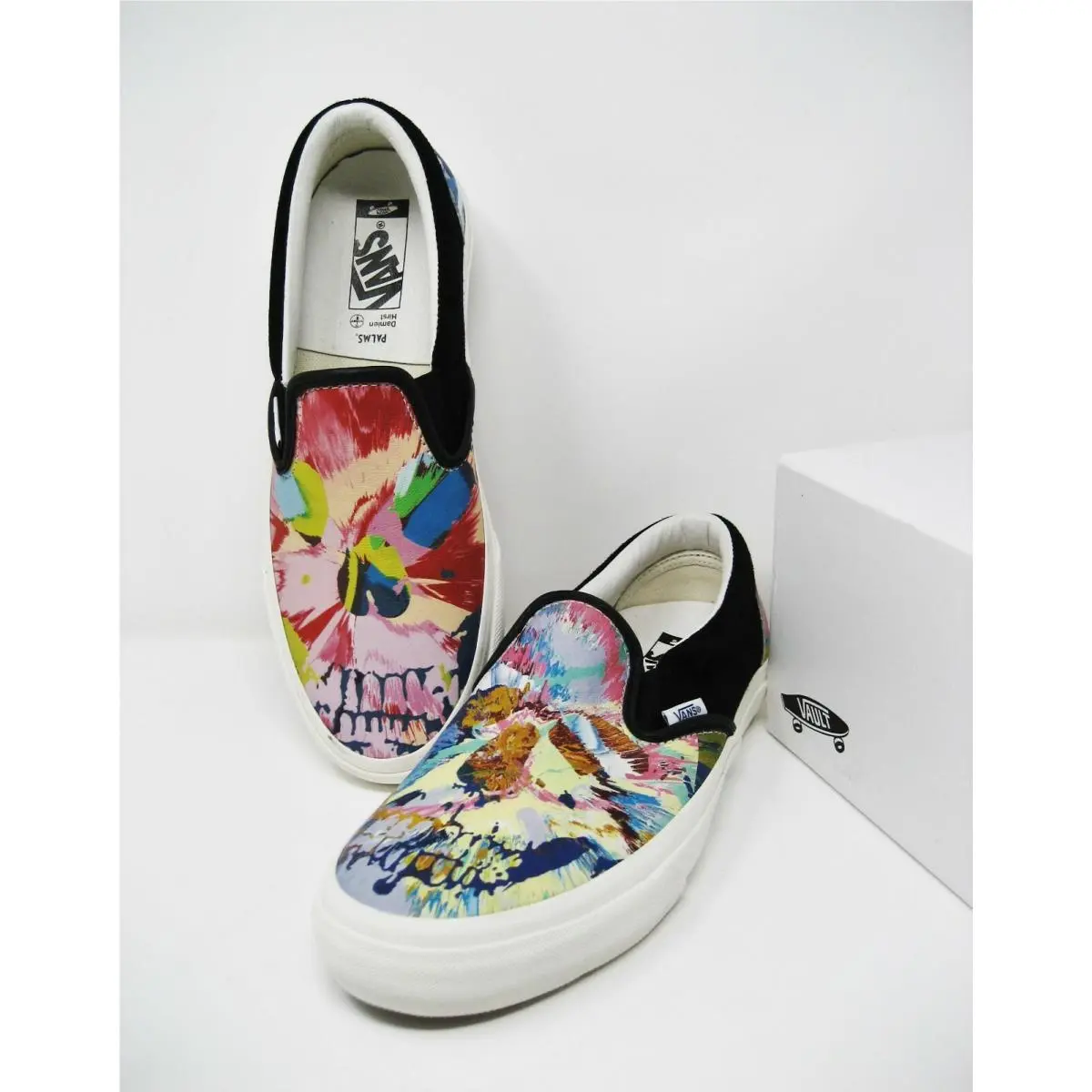 Vans shoes - Damien Hirst Splatter Skull - Damien Hirst Splatter Skull - Multicolor (UPC: 680975167306) 3