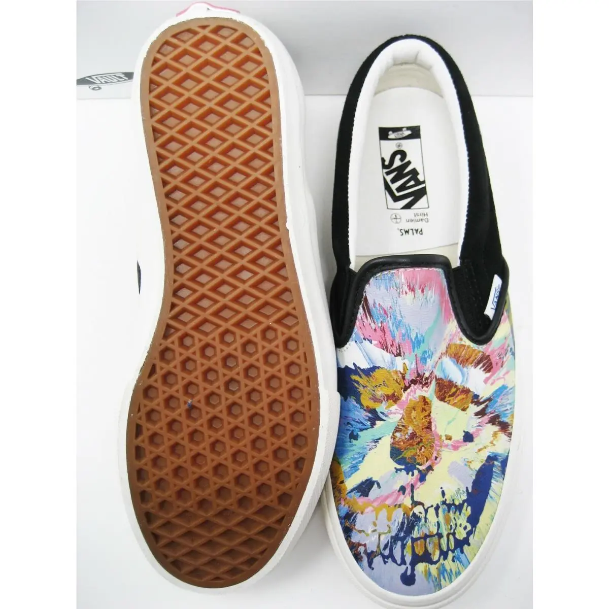 Vans shoes - Damien Hirst Splatter Skull - Damien Hirst Splatter Skull - Multicolor (UPC: 680975167306) 7