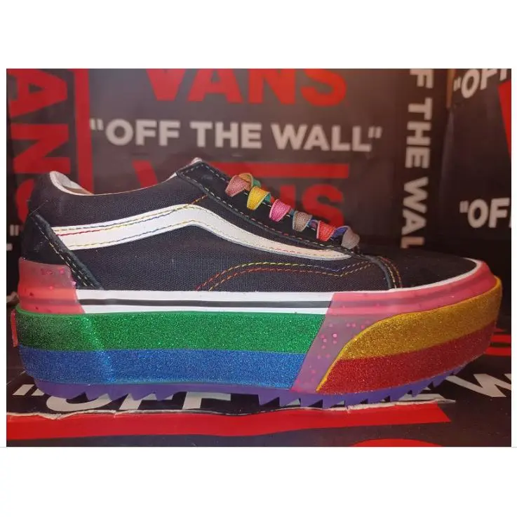 Vans shoes - Vans Stacked - Stacked - VN0A4U15WW1 - Rainbow 9