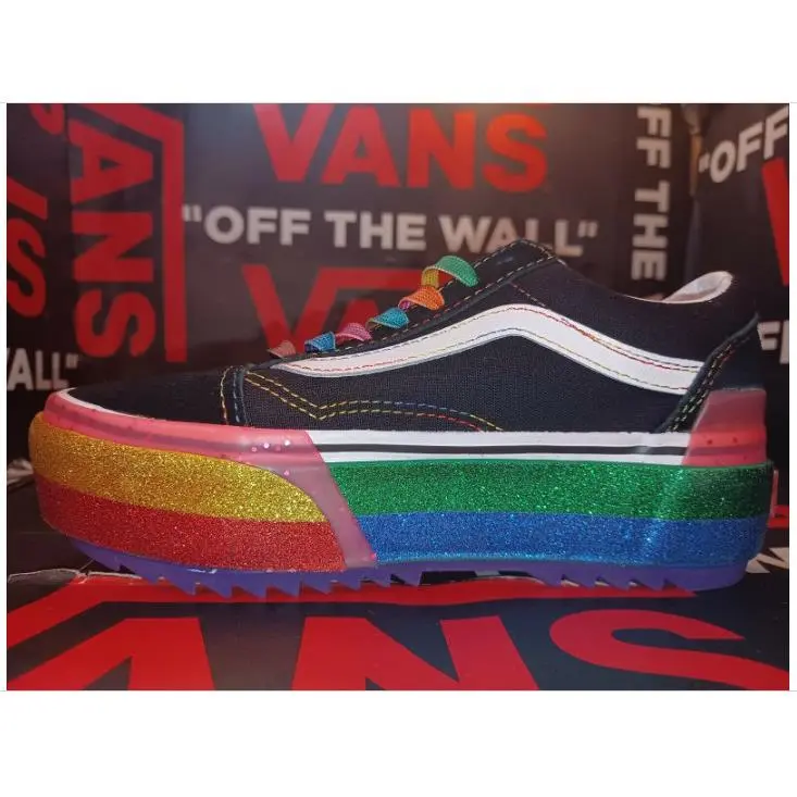 Vans shoes - Vans Stacked - Stacked - VN0A4U15WW1 - Rainbow 7