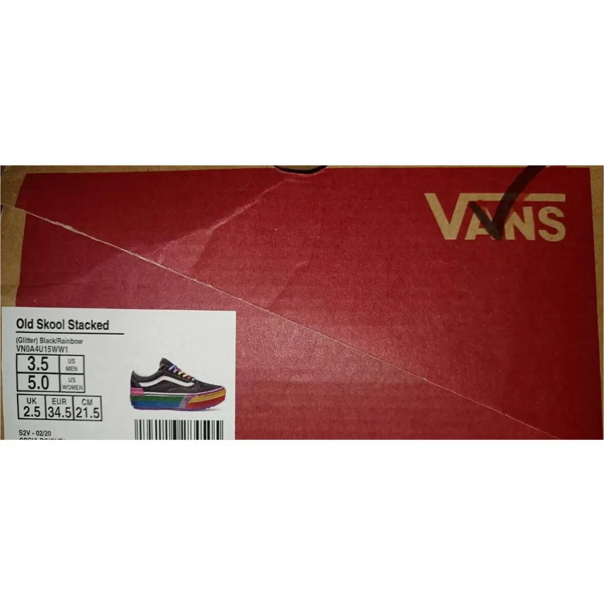 Vans shoes - Vans Stacked - Stacked - VN0A4U15WW1 - Rainbow 1