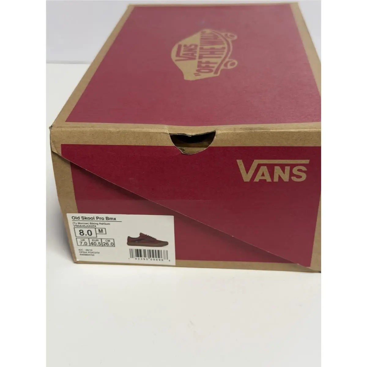 Vans shoes - VANS Old Skool Low - Old Skool Low - Red 6