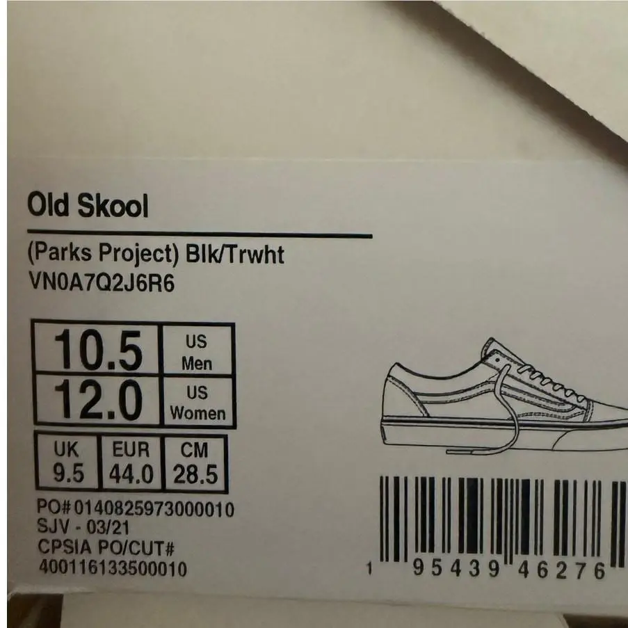 Vans shoes - VANS Old Skool - Old Skool - Black 8