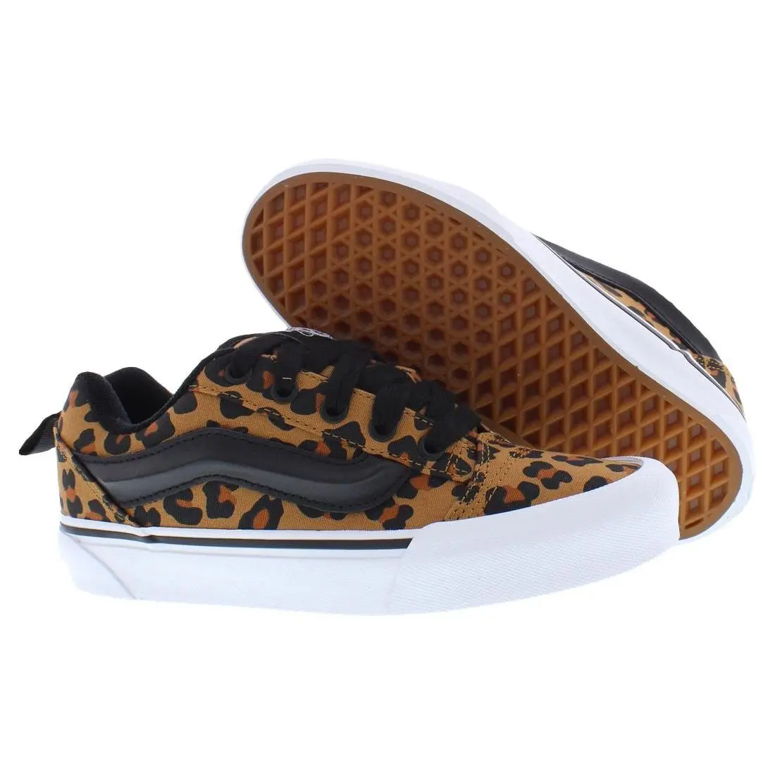 Knu Skool GS Boys Shoes Size 6.5 Color: Leopard/black by Vans