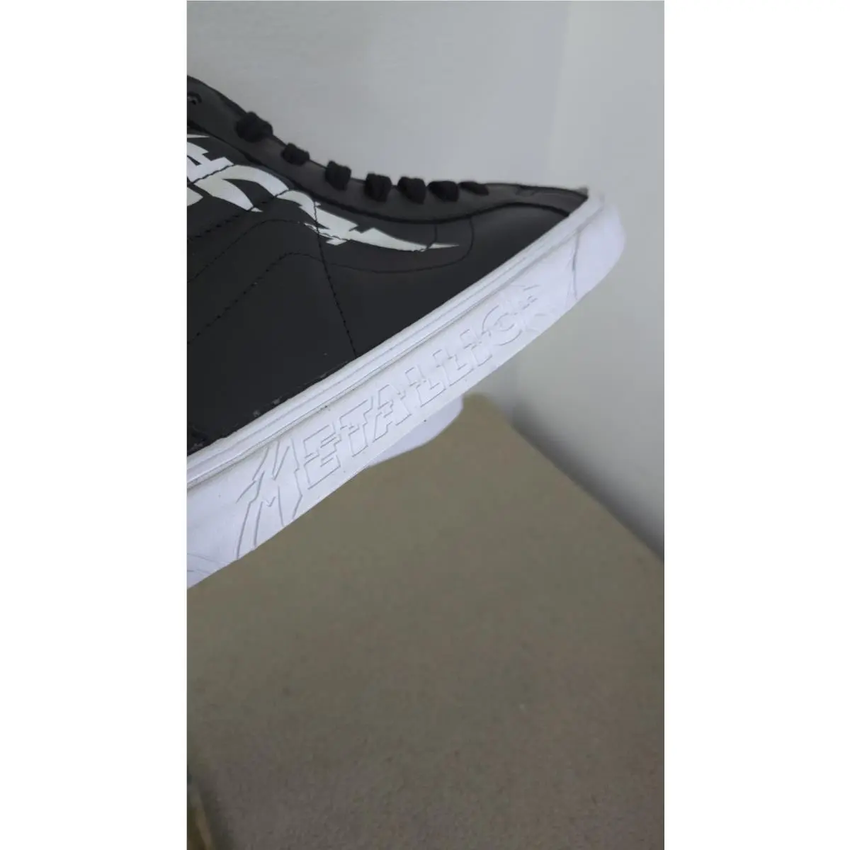 Vans shoes - VANS X Metallica Sk8-Hi Reissue - VN0A2XSBPZJ - Black 8