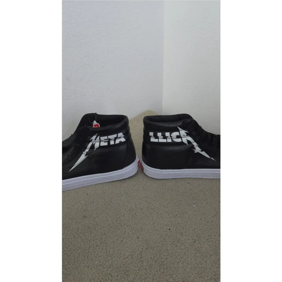 Vans shoes - VANS X Metallica Sk8-Hi Reissue - VN0A2XSBPZJ - Black 0