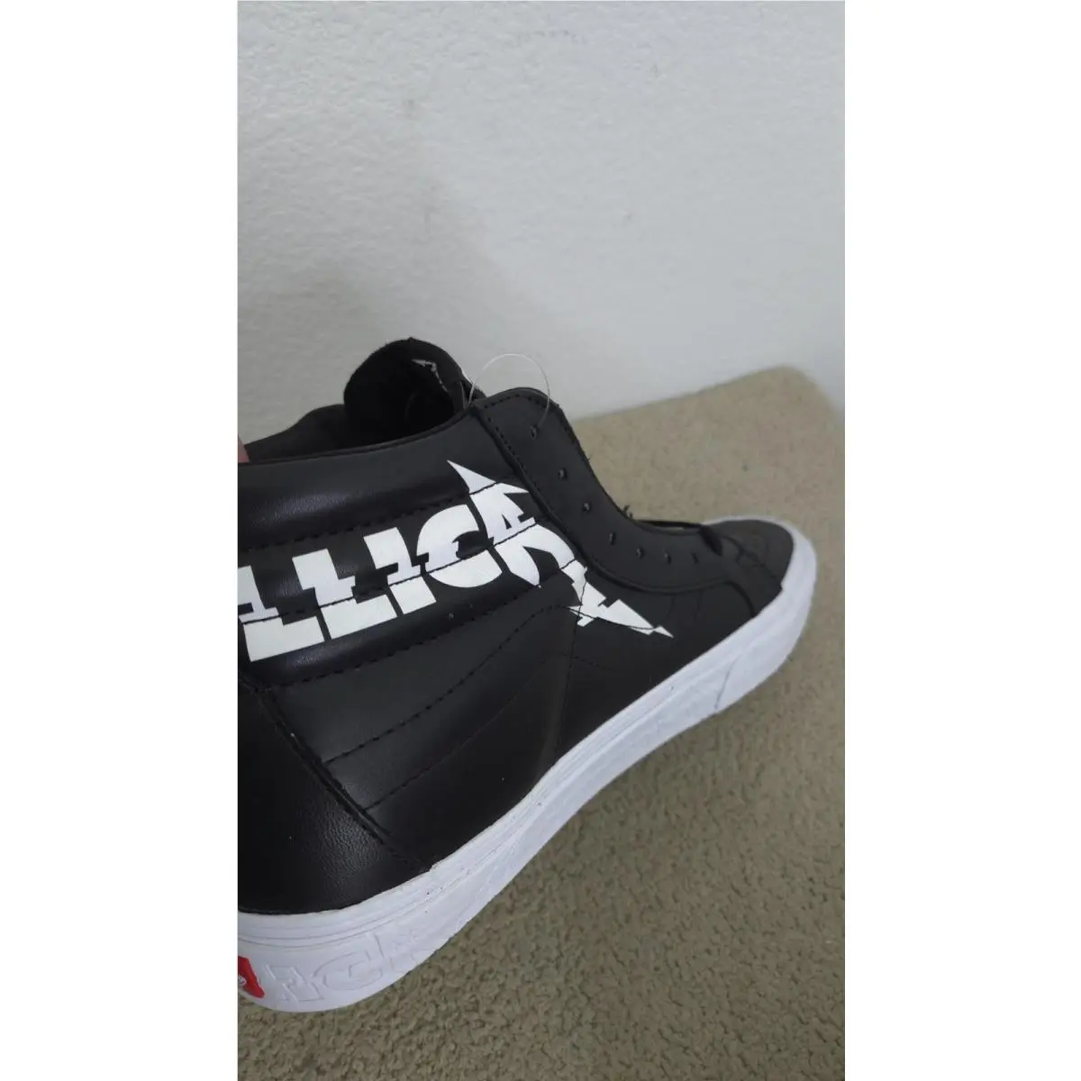 Vans shoes - VANS X Metallica Sk8-Hi Reissue - VN0A2XSBPZJ - Black 4