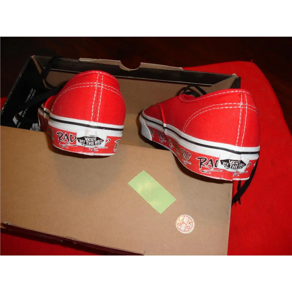 Vans shoes - VANS Off The Wall - Off The Wall - Red 1