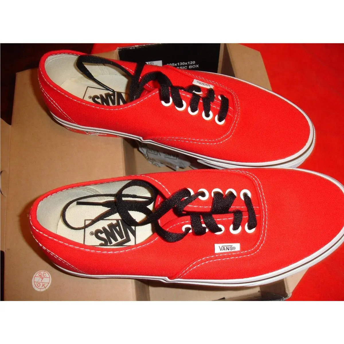 Vans shoes - VANS Off The Wall - Off The Wall - Red 3