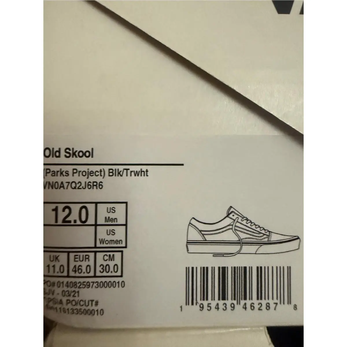 Vans shoes - VANS Old Skool - Old Skool - Black 8