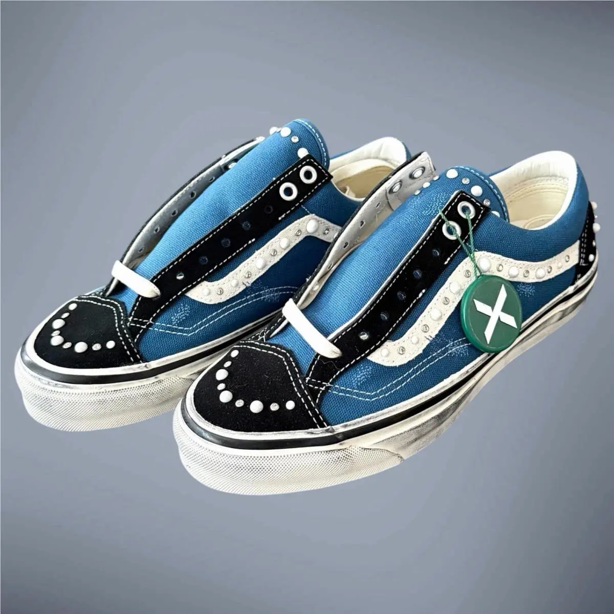 LX Old Skool 36 Pearlized Pack Black Navy Size m 7.5 Limited by Vans