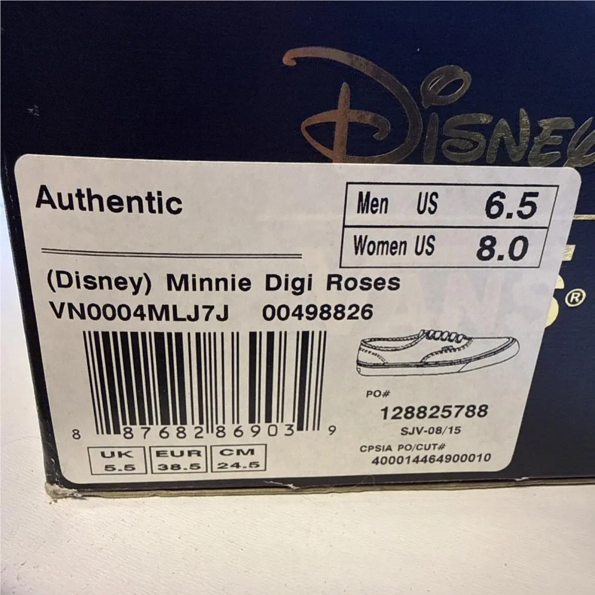Vans shoes - Vans Minnie Mouse - Minnie Mouse - Gray 13