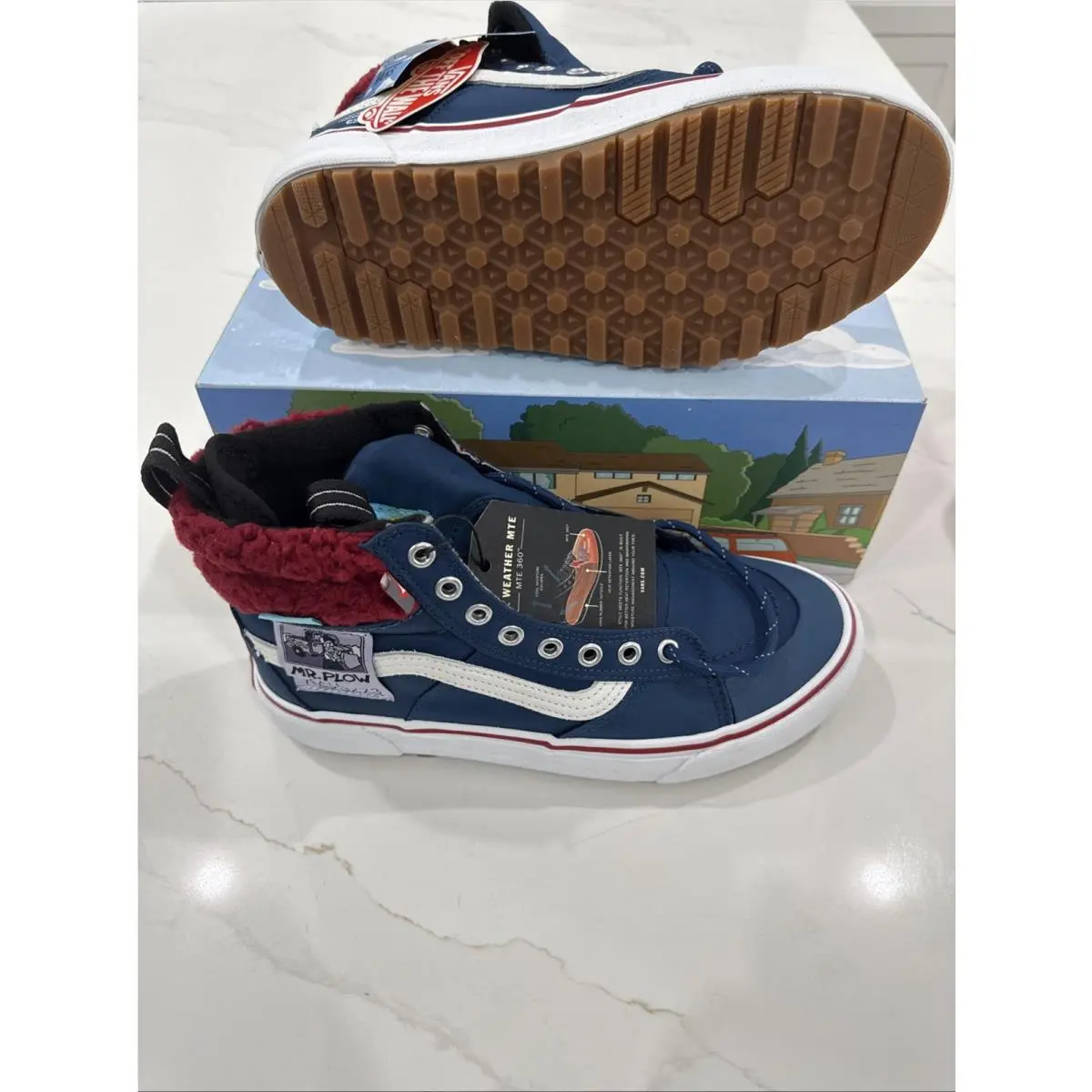 Vans shoes - SK-8 Hi - Multicolor (UPC: 0192827758452) 0