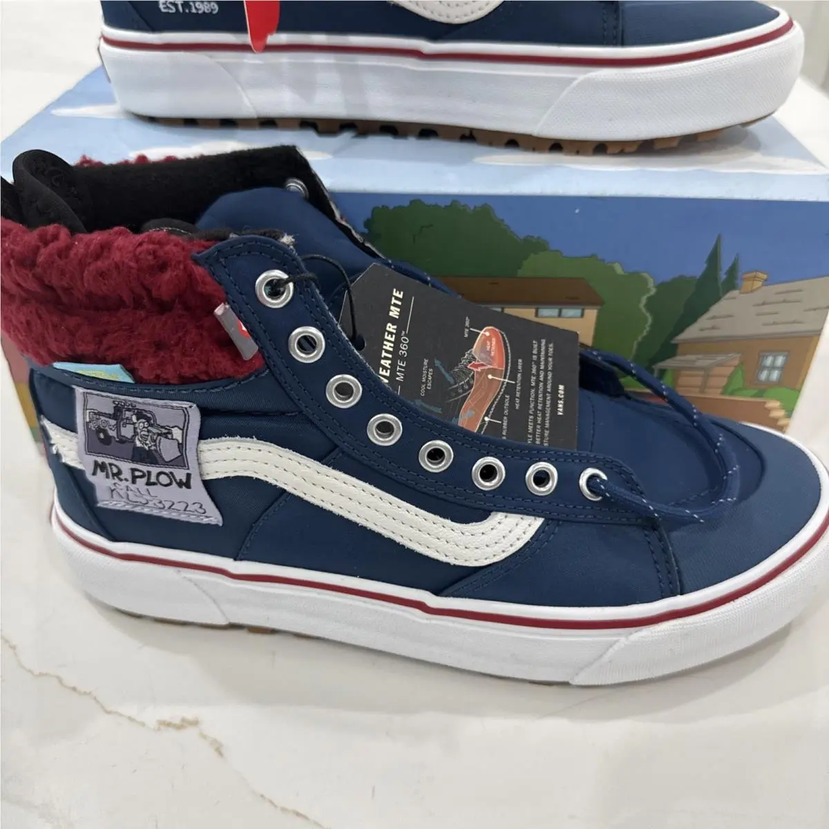 Vans shoes - SK-8 Hi - Multicolor (UPC: 0192827758452) 1