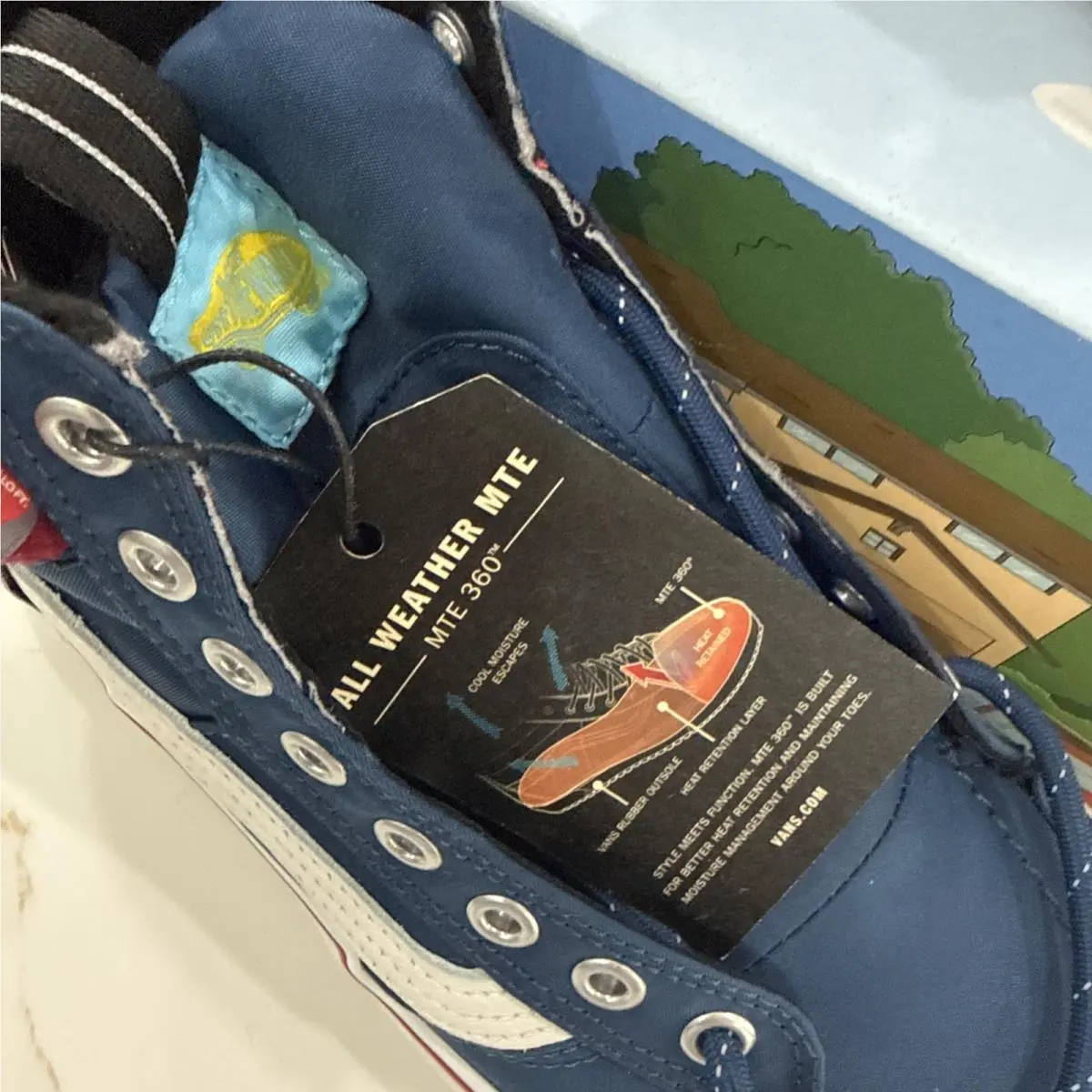 Vans shoes - SK-8 Hi - Multicolor (UPC: 0192827758452) 3