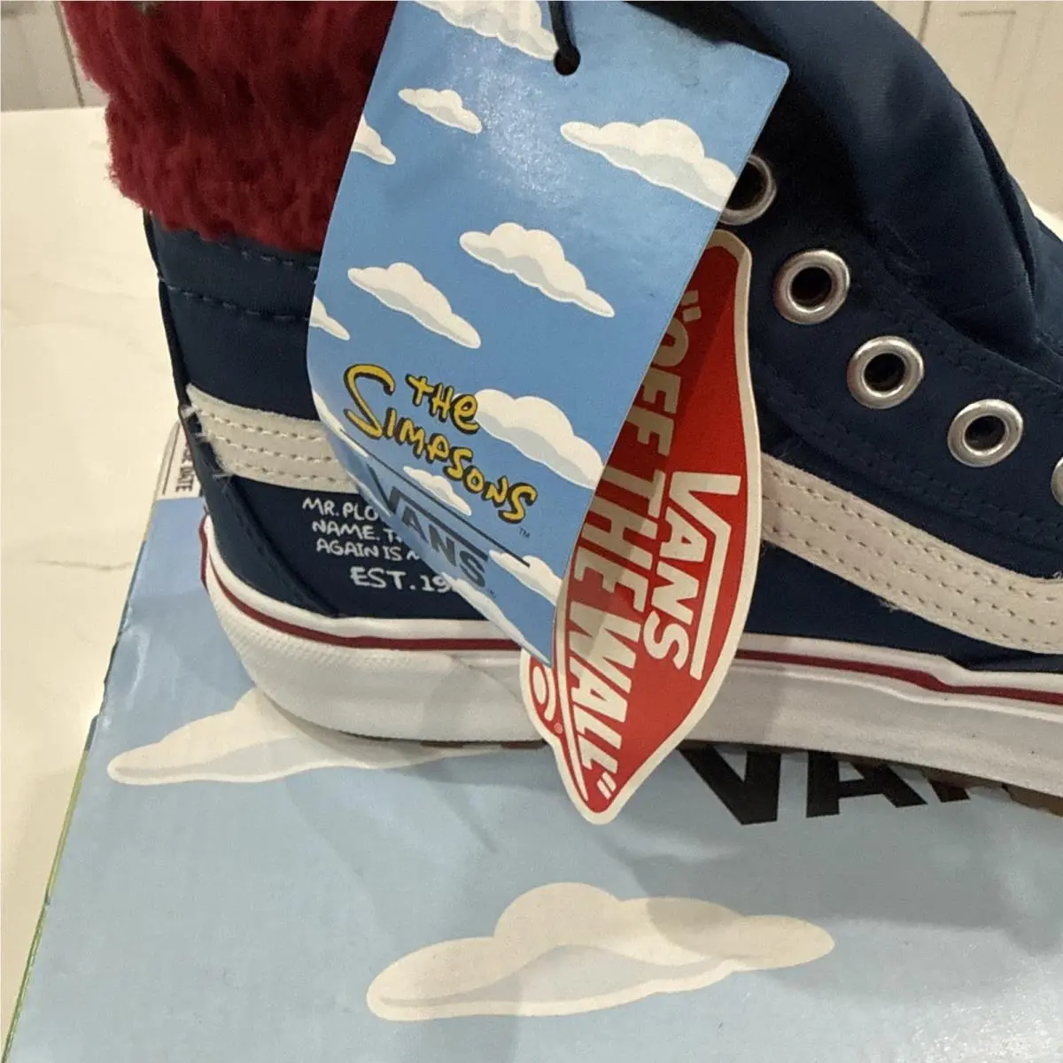 Vans shoes - SK-8 Hi - Multicolor (UPC: 0192827758452) 4
