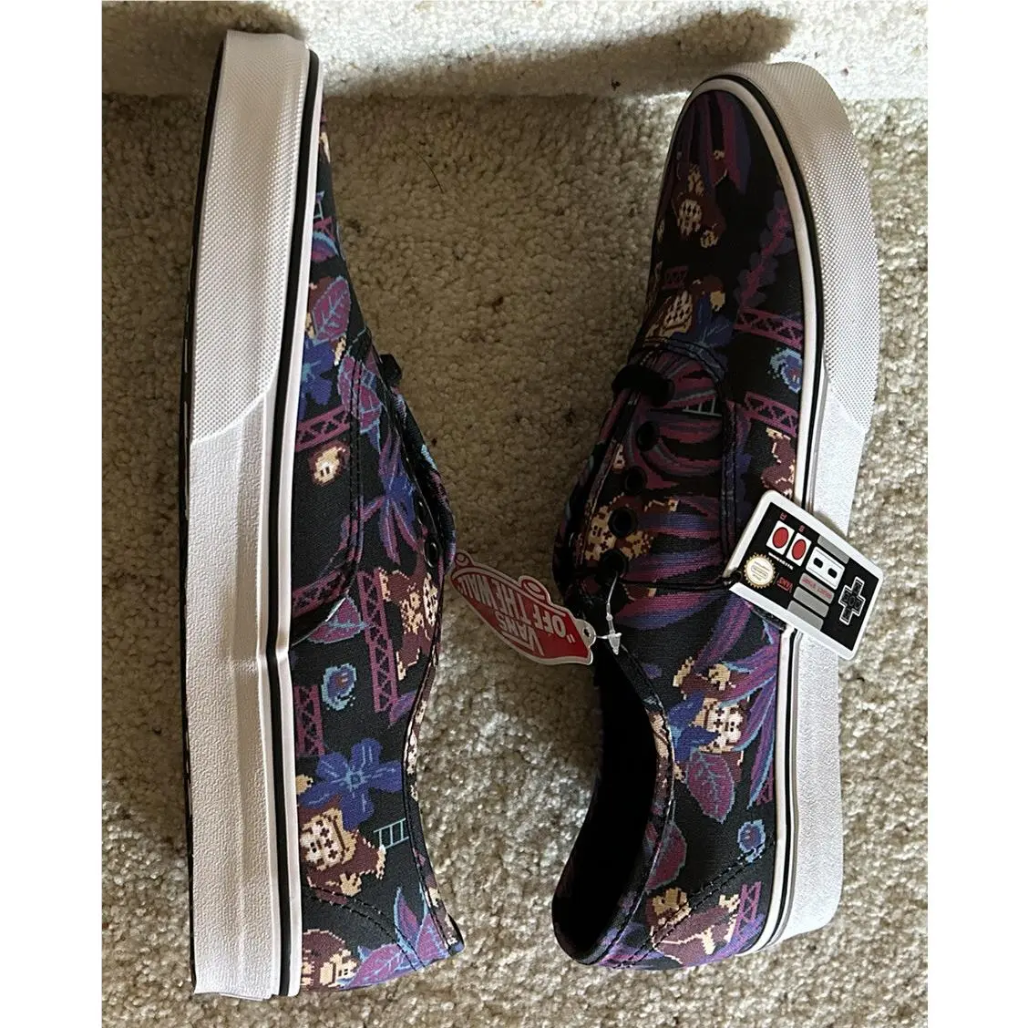 Vans shoes - VANS Authentic Nintendo Donkey Kong - VN0004MLJP5 - Multicolor (UPC: 0190284211954) 3