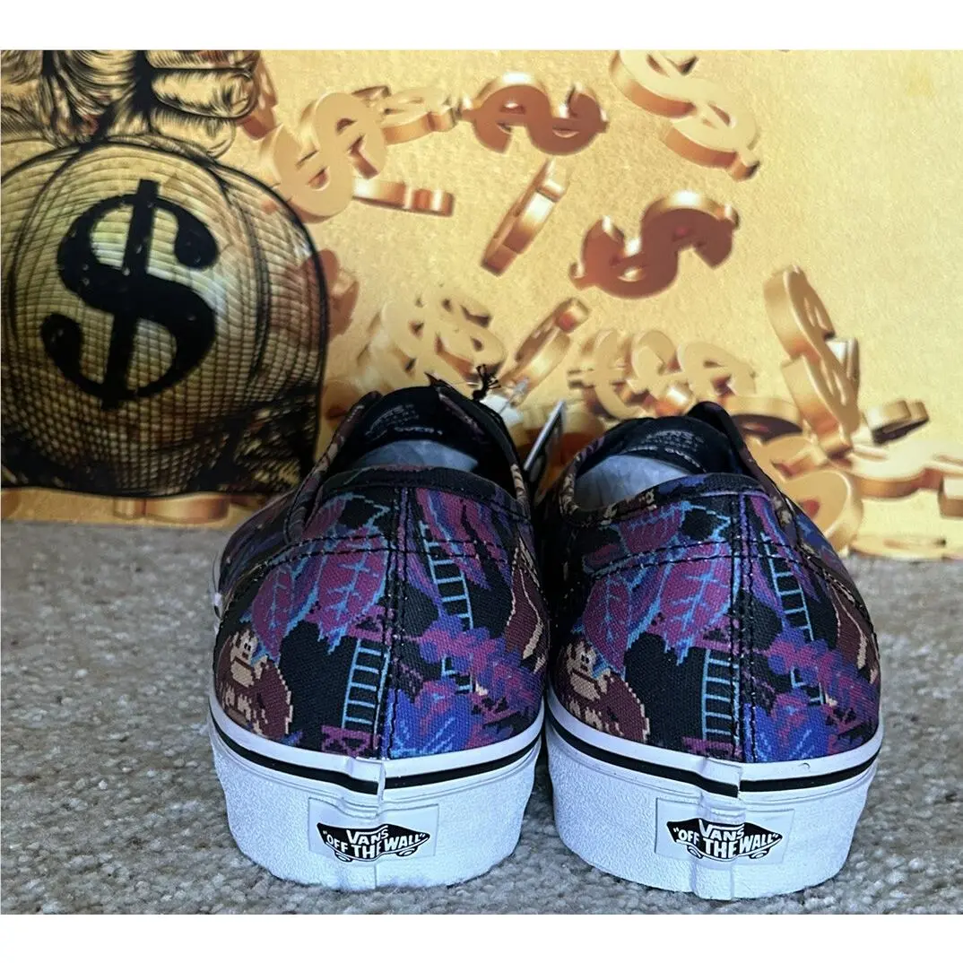 Vans shoes - VANS Authentic Nintendo Donkey Kong - VN0004MLJP5 - Multicolor (UPC: 0190284211954) 2