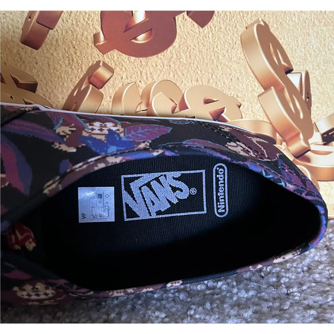 Vans shoes - VANS Authentic Nintendo Donkey Kong - VN0004MLJP5 - Multicolor (UPC: 0190284211954) 4