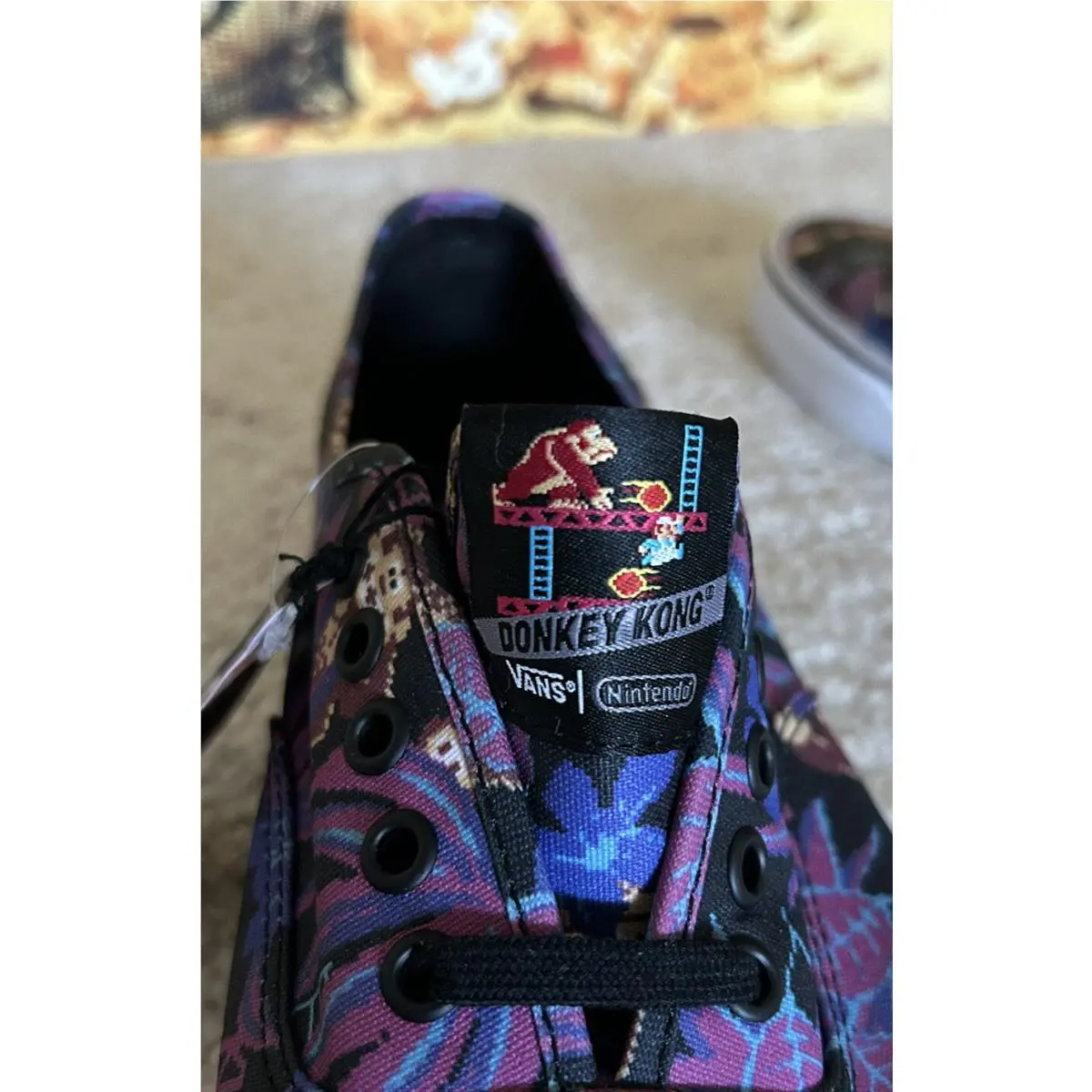 Vans shoes - VANS Authentic Nintendo Donkey Kong - VN0004MLJP5 - Multicolor (UPC: 0190284211954) 5