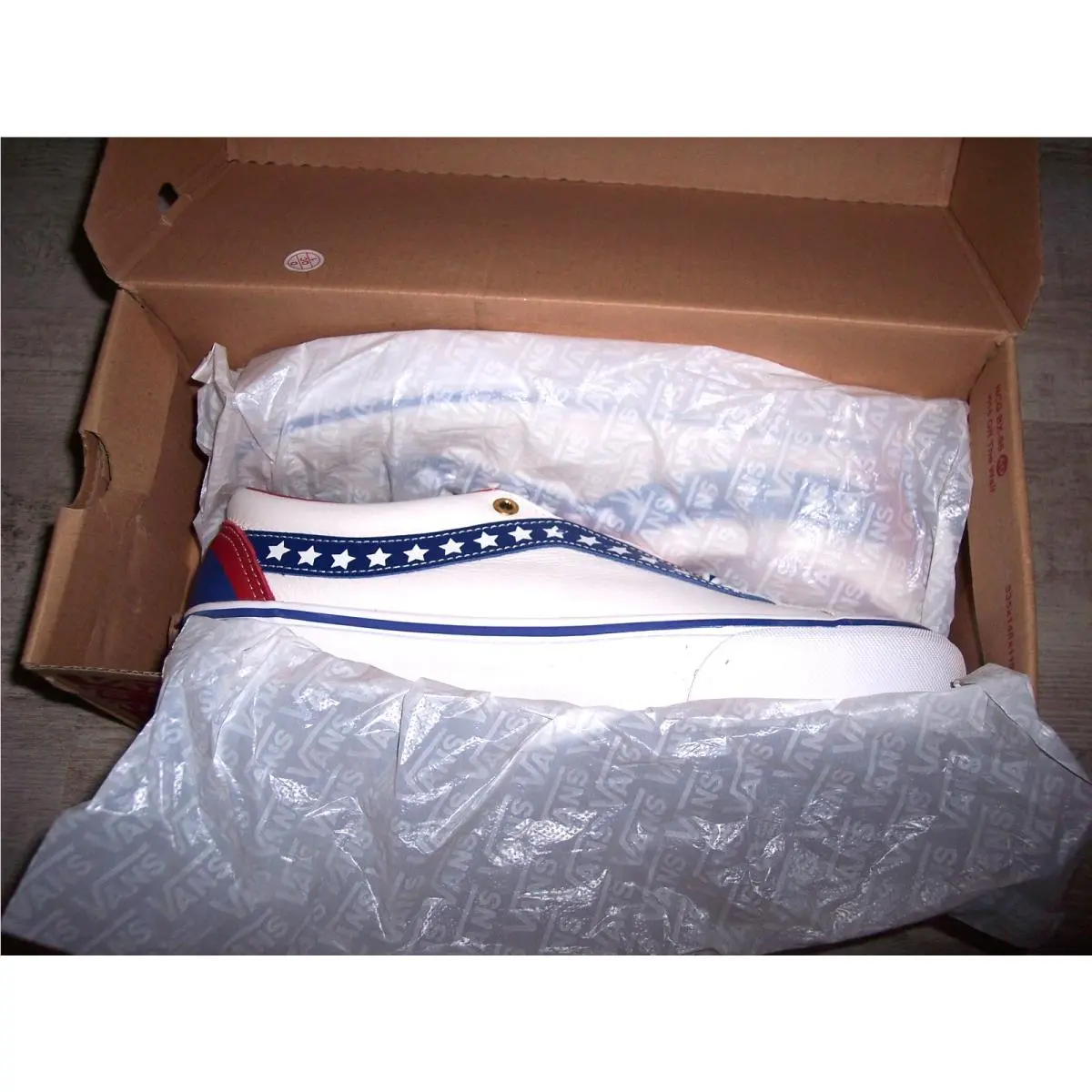 Vans shoes - Vans Evel Knievel - Evel Knievel - Red White Blue 3