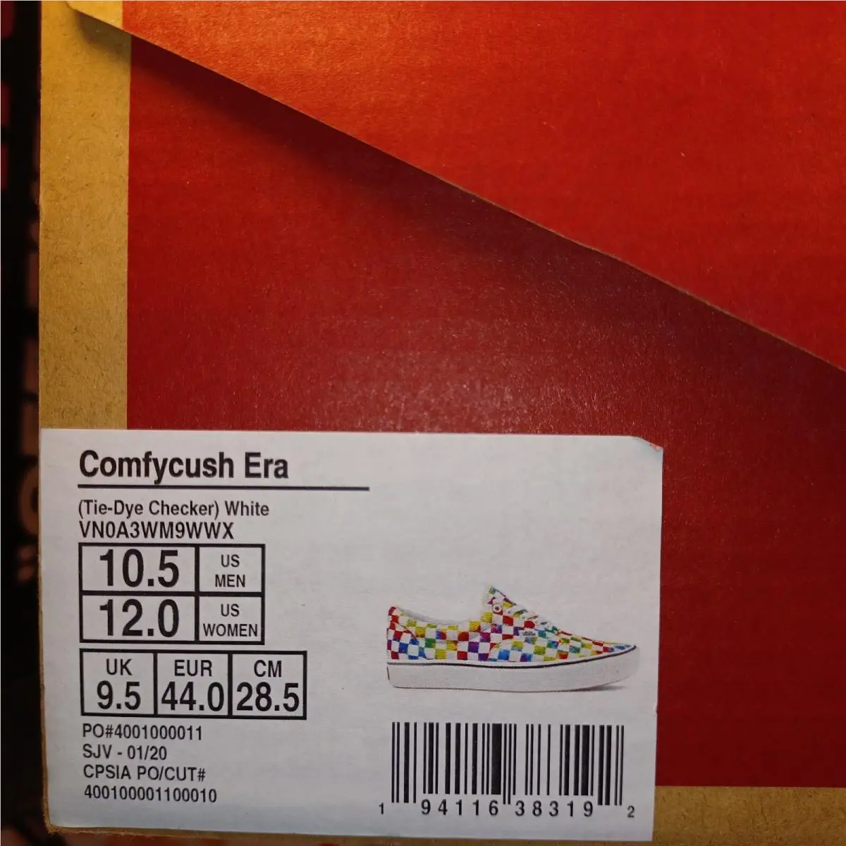 Vans shoes - VANS ComfyCush - ComfyCush - VN0A3WM9WWX - Multicolor (UPC: 194116383192) 0