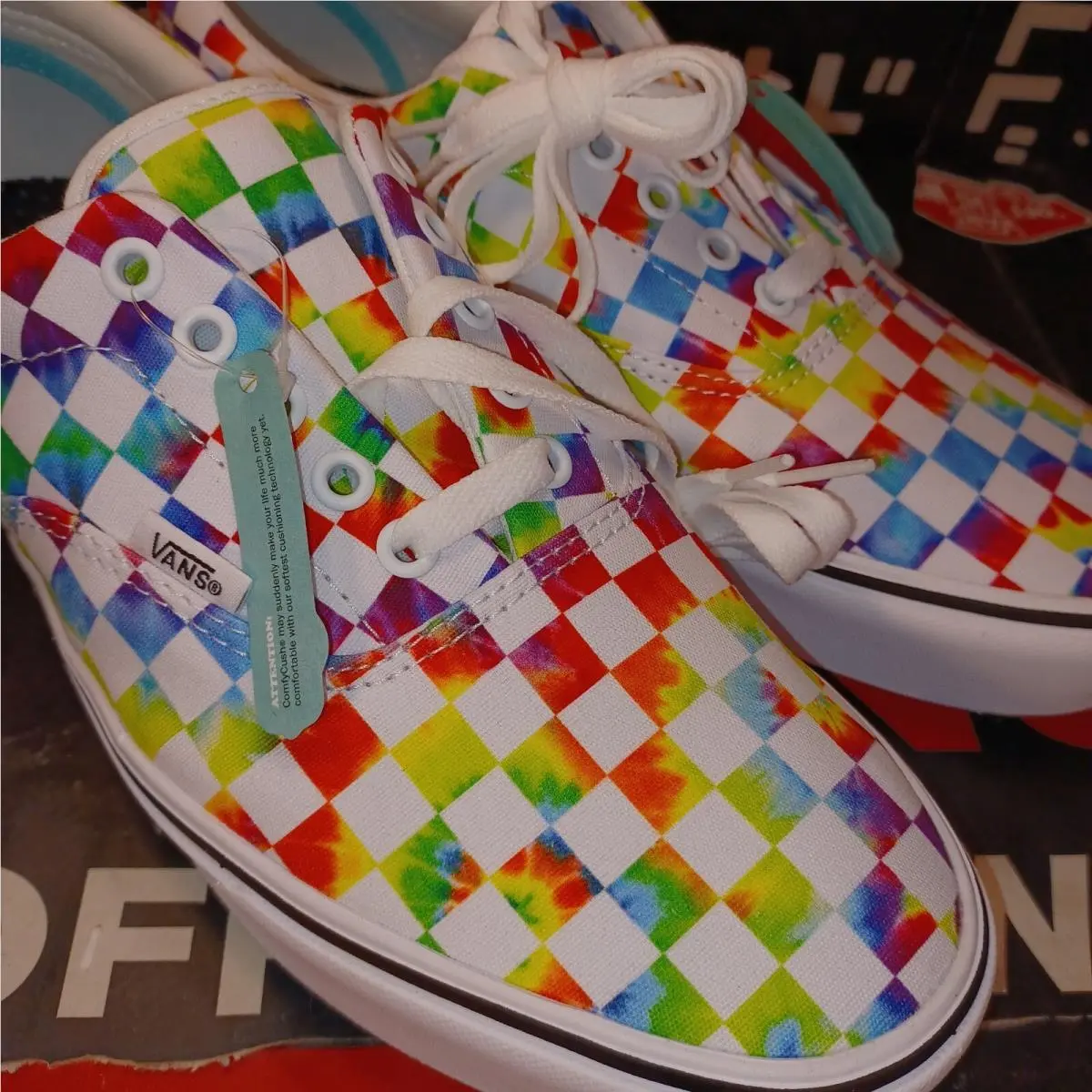 Vans shoes - VANS ComfyCush - ComfyCush - VN0A3WM9WWX - Multicolor (UPC: 194116383192) 1