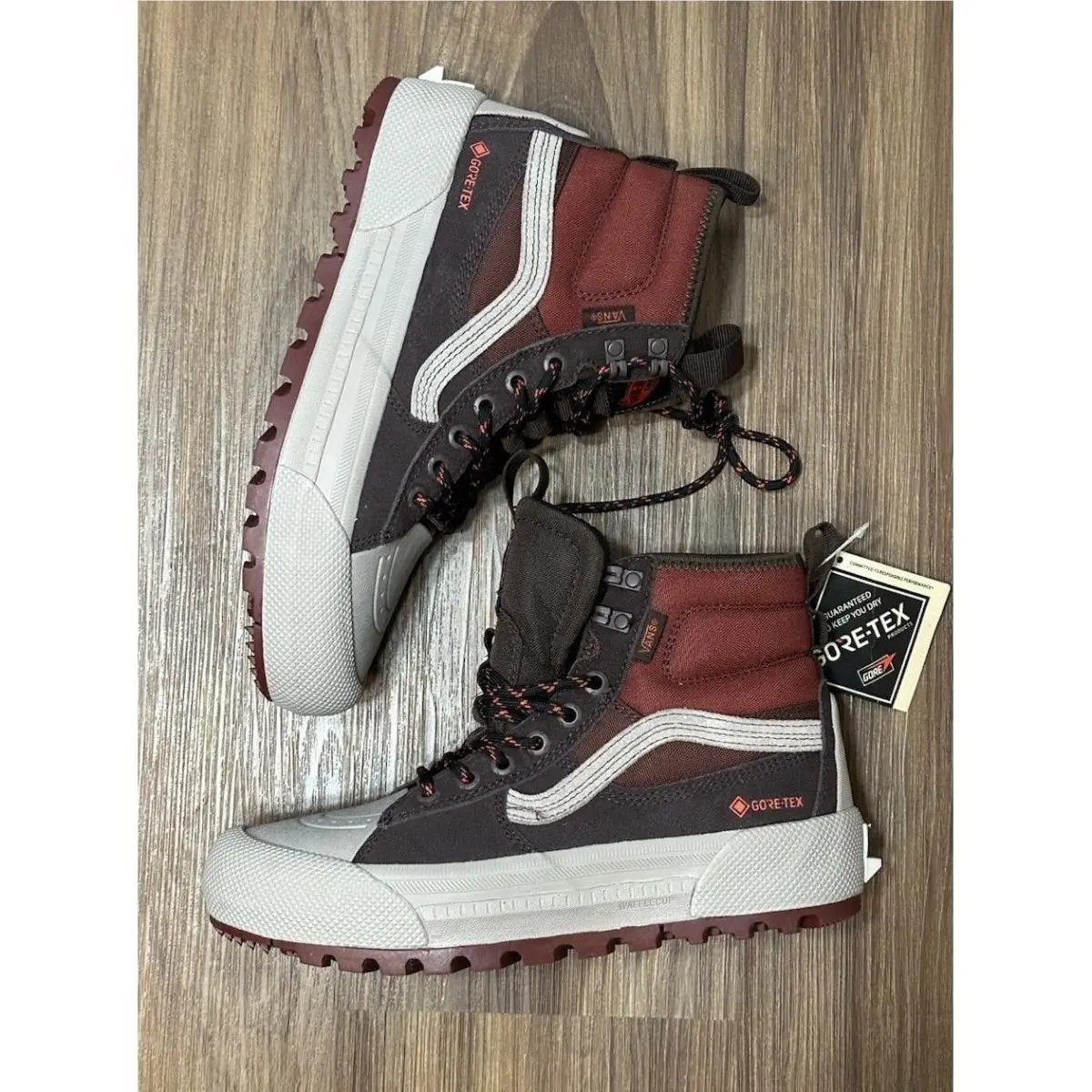 Vans shoes - VANS Sk8-Hi Mte - Mte - VN000CVS7YO - Red 0