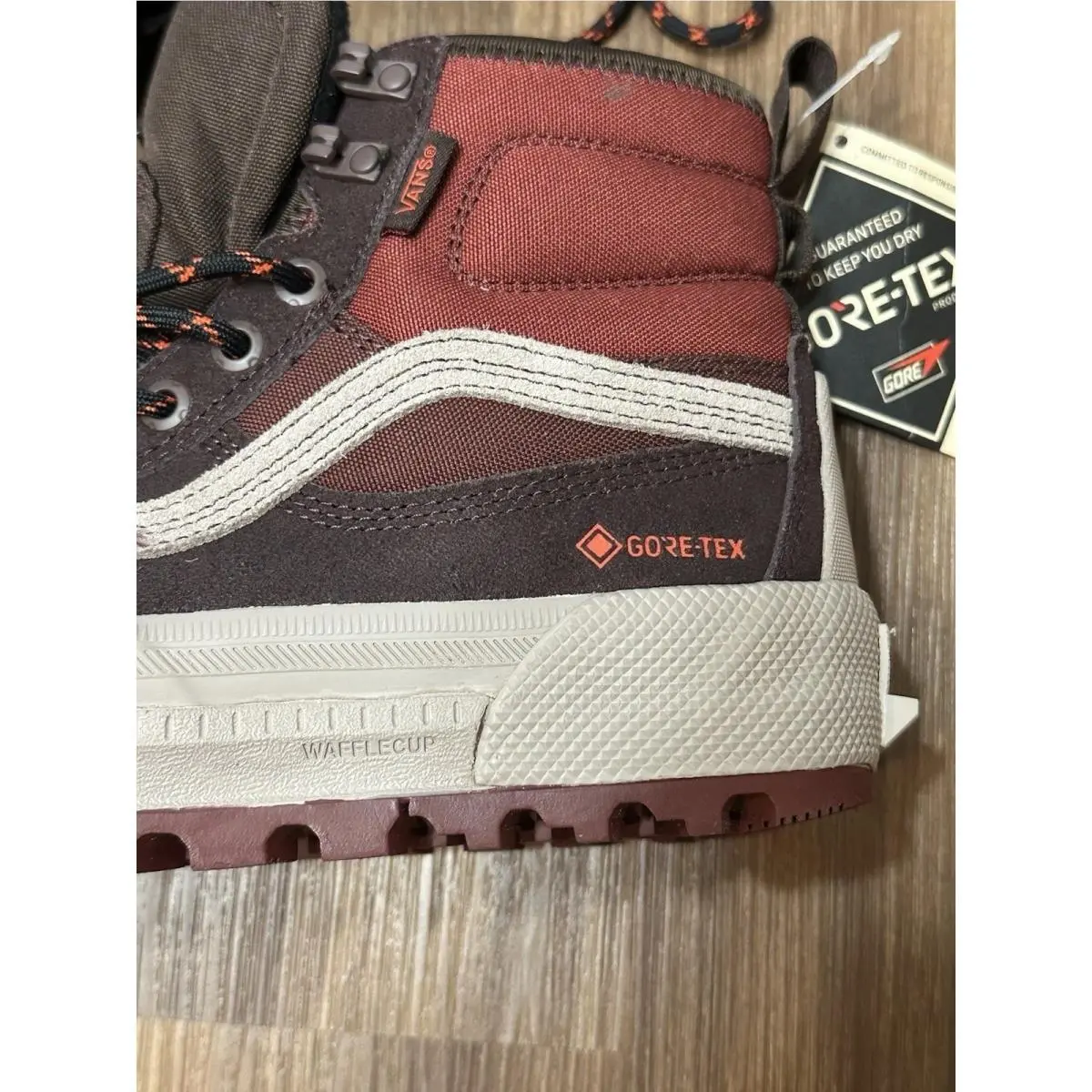 Vans shoes - VANS Sk8-Hi Mte - Mte - VN000CVS7YO - Red 1