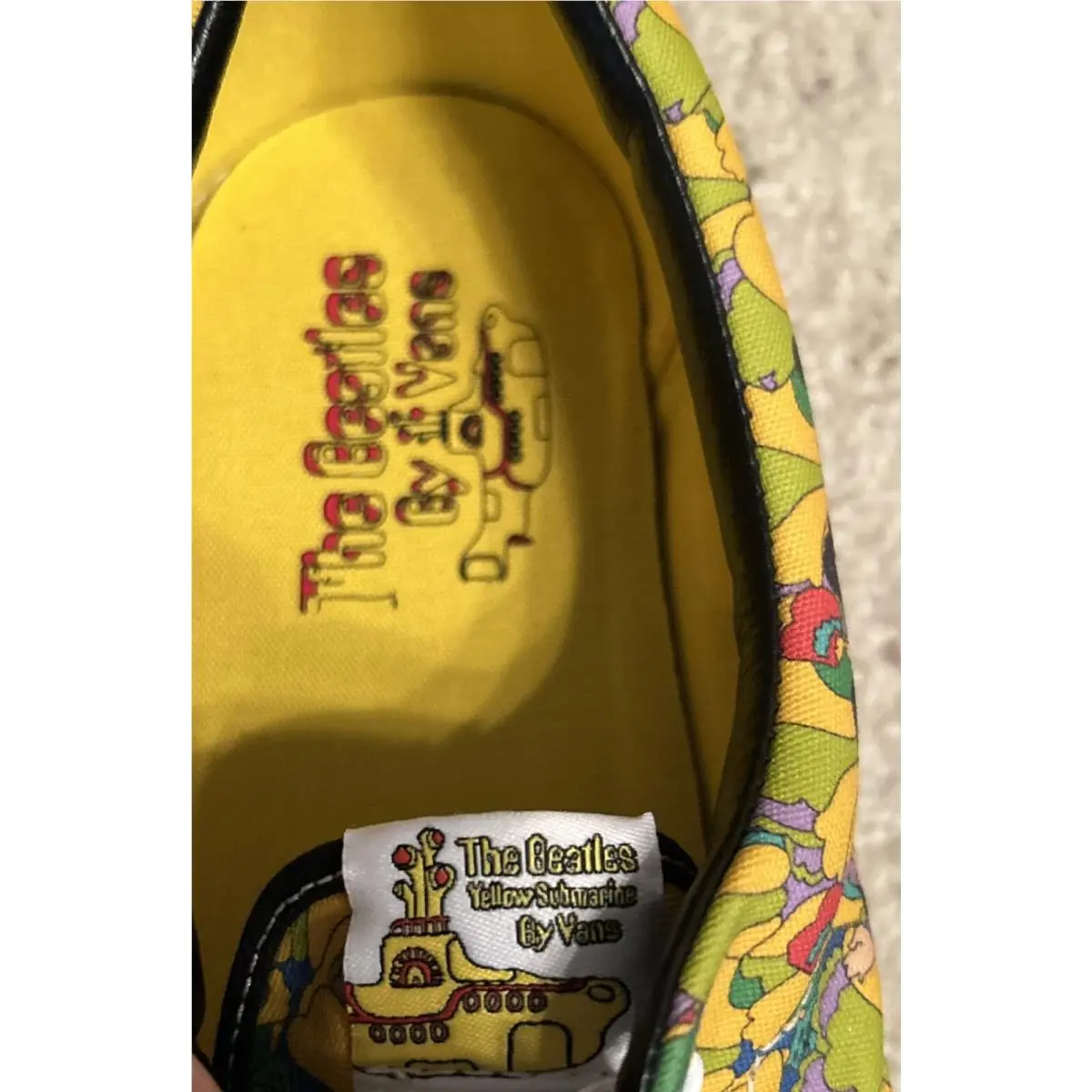 Vans shoes - Beatles - Beatles - VN0VHQC6C - Yellow (UPC: 0887867397593) 8