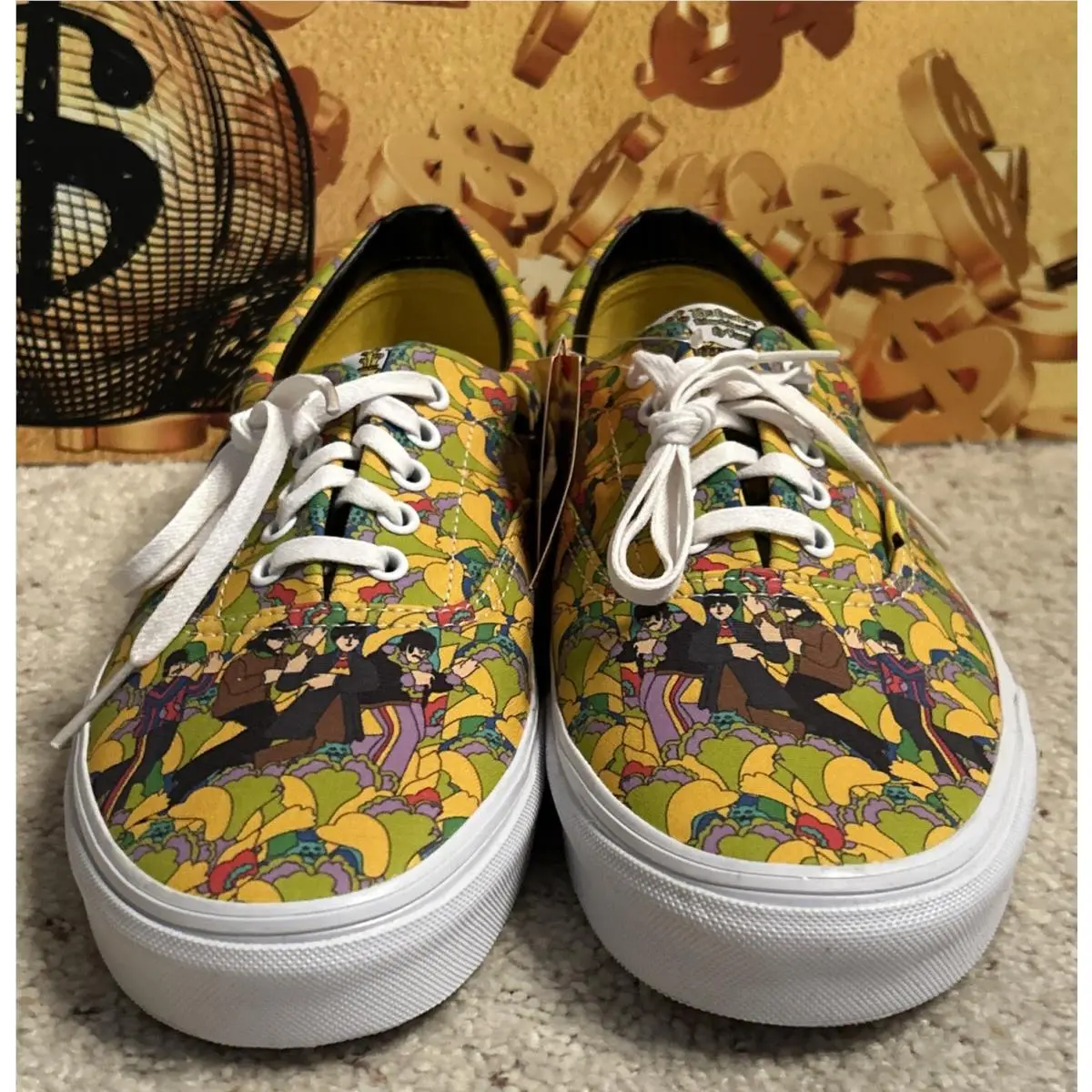 Vans shoes - Beatles - Beatles - VN0VHQC6C - Yellow (UPC: 0887867397593) 1