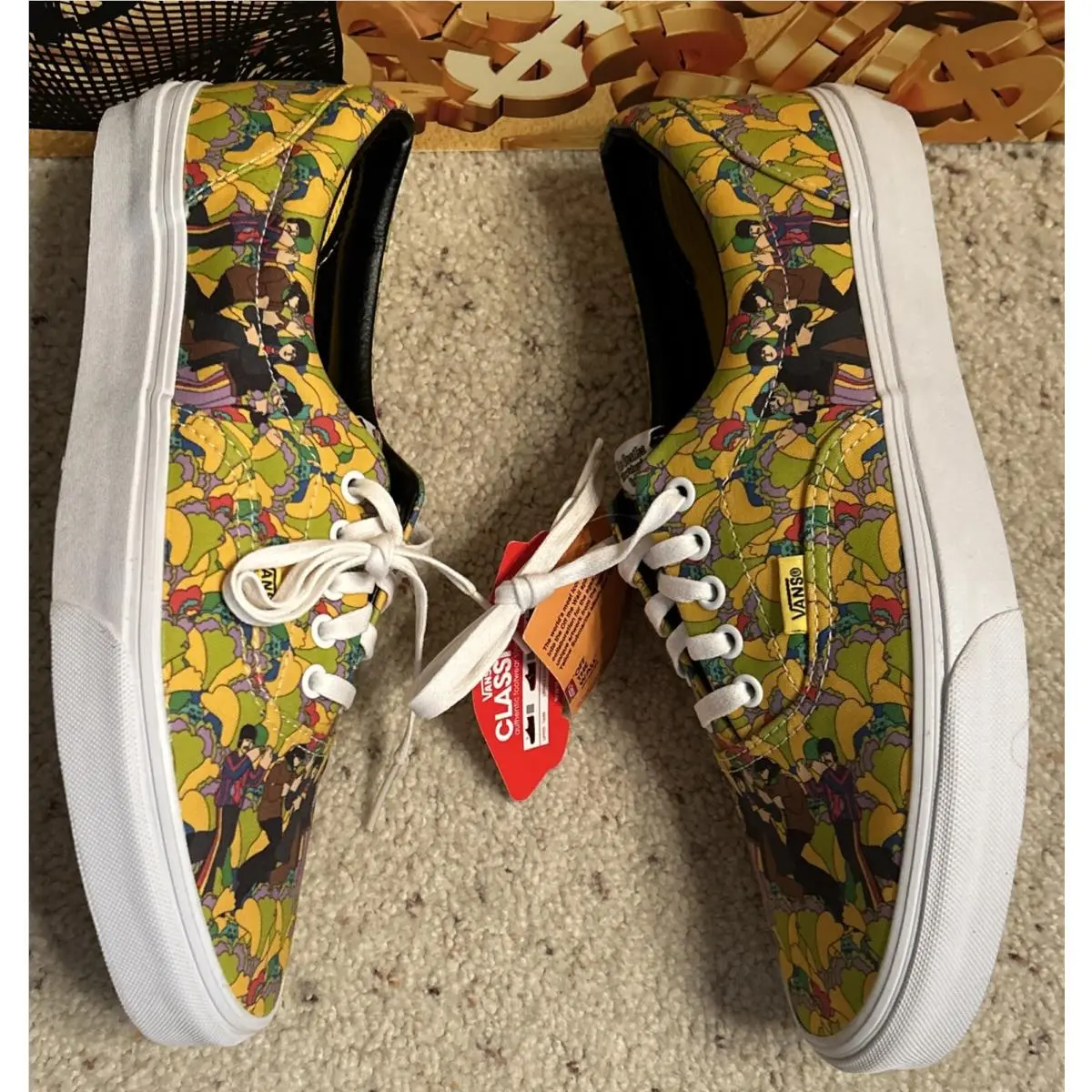 Vans shoes - Beatles - Beatles - VN0VHQC6C - Yellow (UPC: 0887867397593) 4
