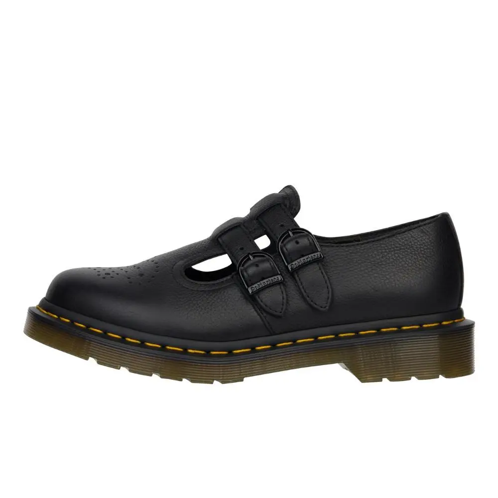 Dr Martens 8065 Mary Jane Womens US 10 Black Virginia Leather Shoes ZOGG3360 by Dr. Martens