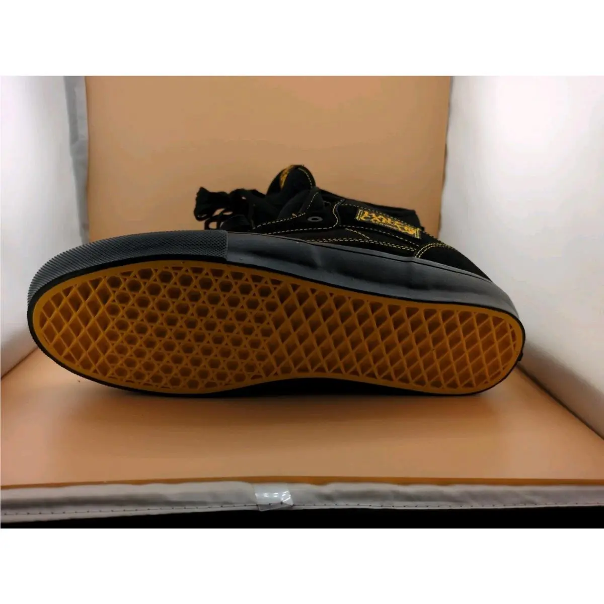 Vans shoes - VANS Half Cab - Half Cab - VN0A5FCDBLN - Black; Mustard (UPC: 198266502519) 9