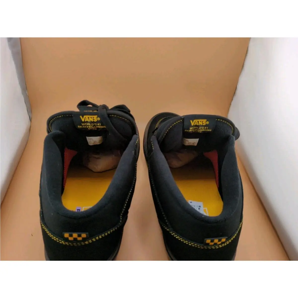 Vans shoes - VANS Half Cab - Half Cab - VN0A5FCDBLN - Black; Mustard (UPC: 198266502519) 12