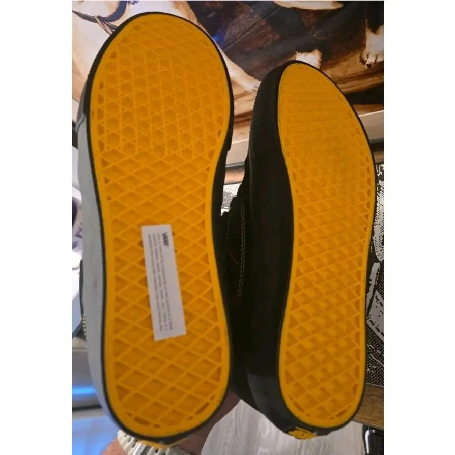 Vans shoes - VANS Half Cab - Half Cab - VN0A5FCDBLN - Black; Mustard (UPC: 198266502519) 13