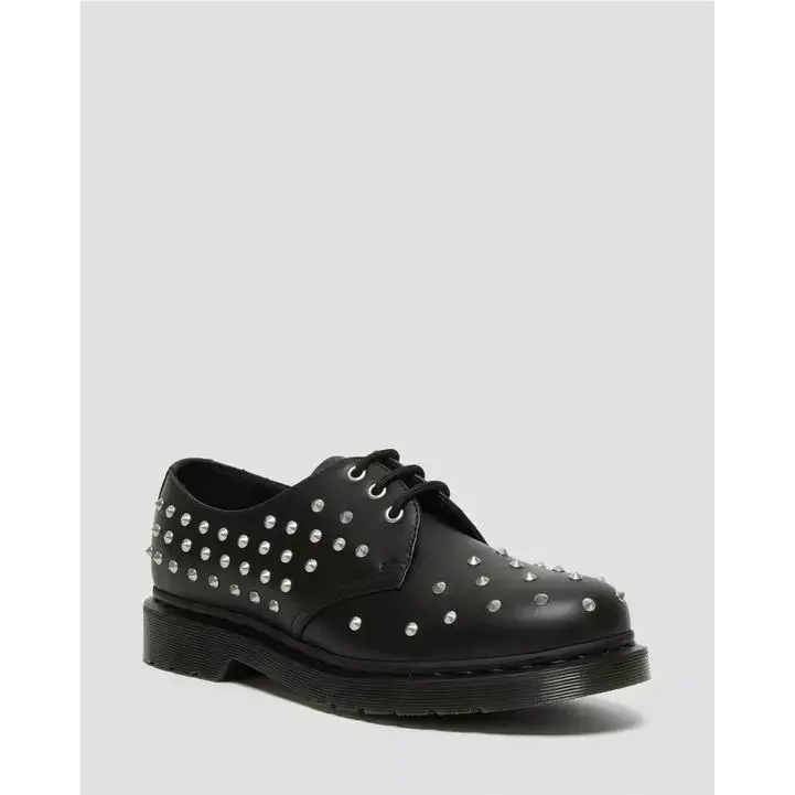 1461 Stud 27041001 Oxford Mens US 4 Black Leather Dress Shoes HAM814 by Dr. Martens