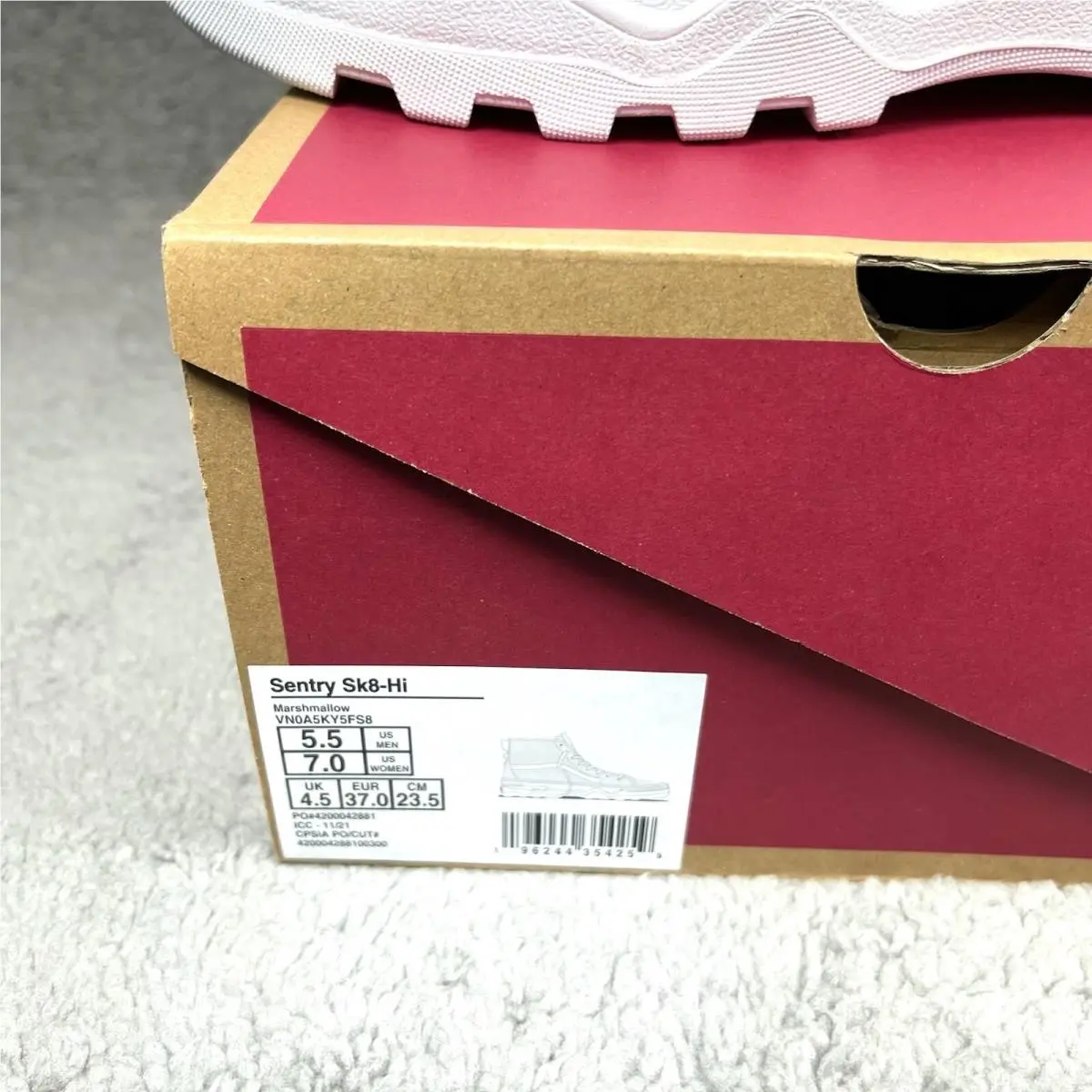 Vans shoes - Vans Sk8-Hi - VN0A5KY5FS8 - White 8