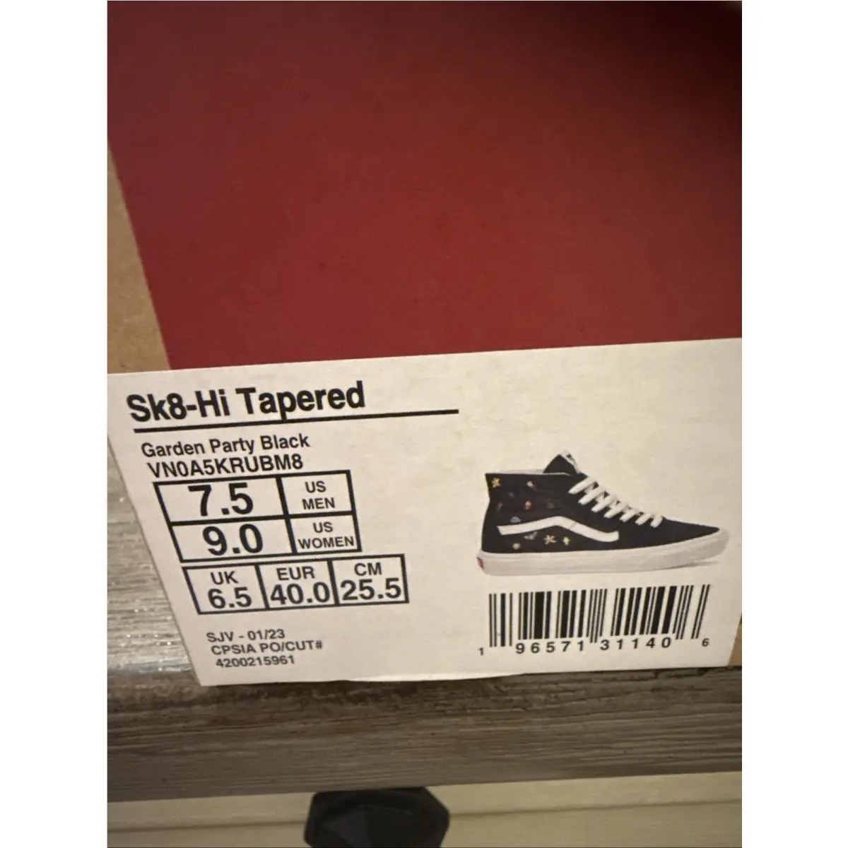 Vans shoes - VANS SK8 - VNOFIUWZP - Multicolor (UPC: 0196571311406) 15