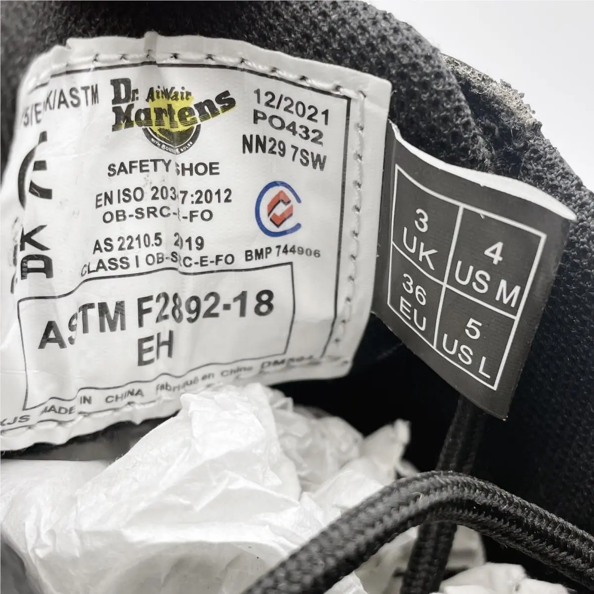 Dr. Martens shoes - Black (UPC: 190665198447) 11