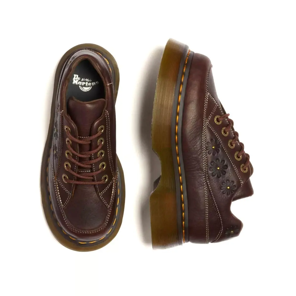 Dr. Martens shoes - Buzz 5I Flower - Buzz Flower - 43547200 - Brown 1
