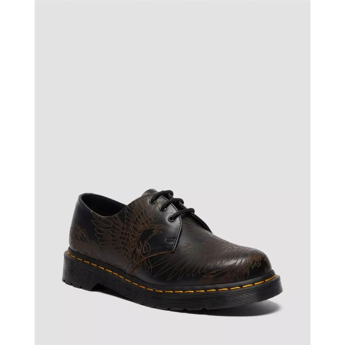 Dr Martens 1461 Phoenix 3-Hole Smooth Leather Oxford Shoes Men`s Size 9 by Dr. Martens