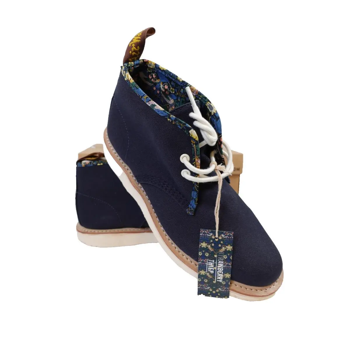 Liberty London Mens Angelo Canvas Chukka Boots Size 11 US Blue by Dr. Martens