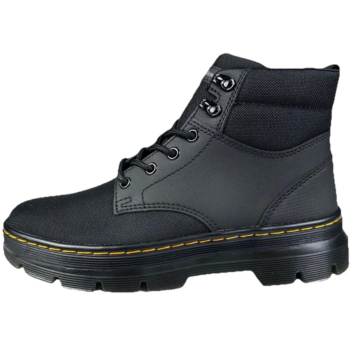 Doc Martens Rakim Nylon Ankle Boots Men’s 7 Women’s 8 Black Combat Boots by Dr. Martens