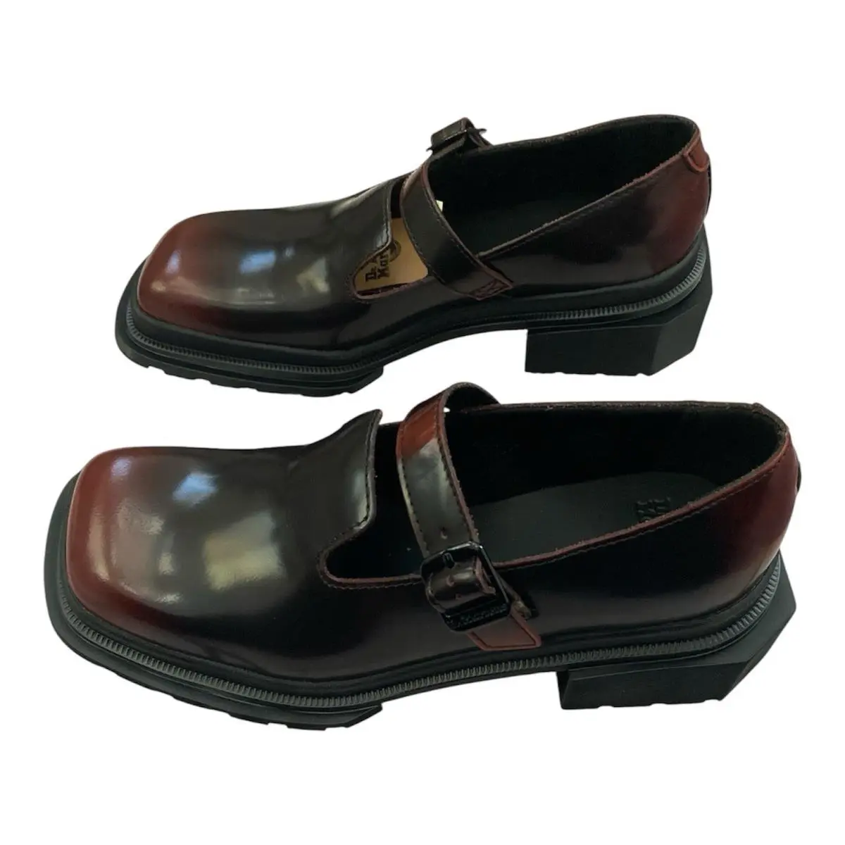 Dr. Martens shoes - Dr.Martens Maybole MJ Arcadia - Maybole Arcadia - Cherry Red, black 0