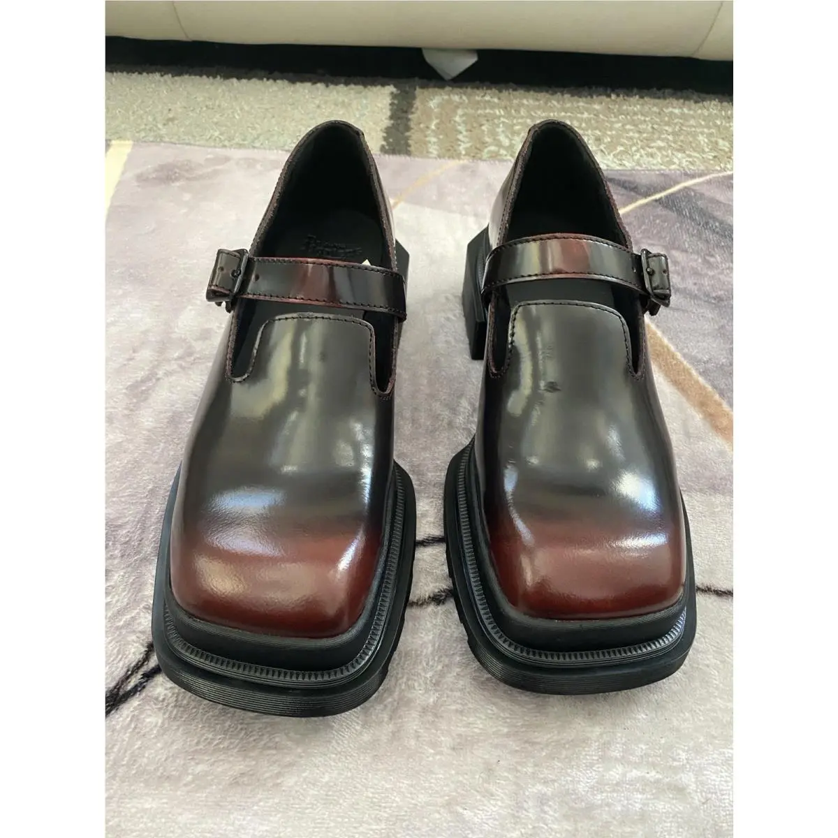 Dr. Martens shoes - Dr.Martens Maybole MJ Arcadia - Maybole Arcadia - Cherry Red, black 1