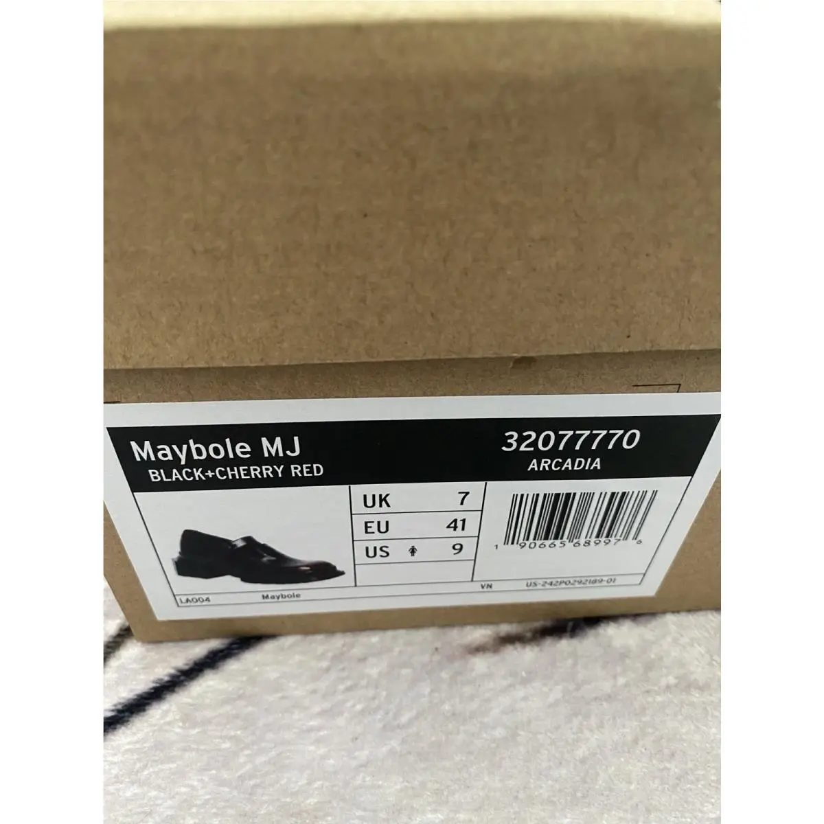 Dr. Martens shoes - Dr.Martens Maybole MJ Arcadia - Maybole Arcadia - Cherry Red, black 6